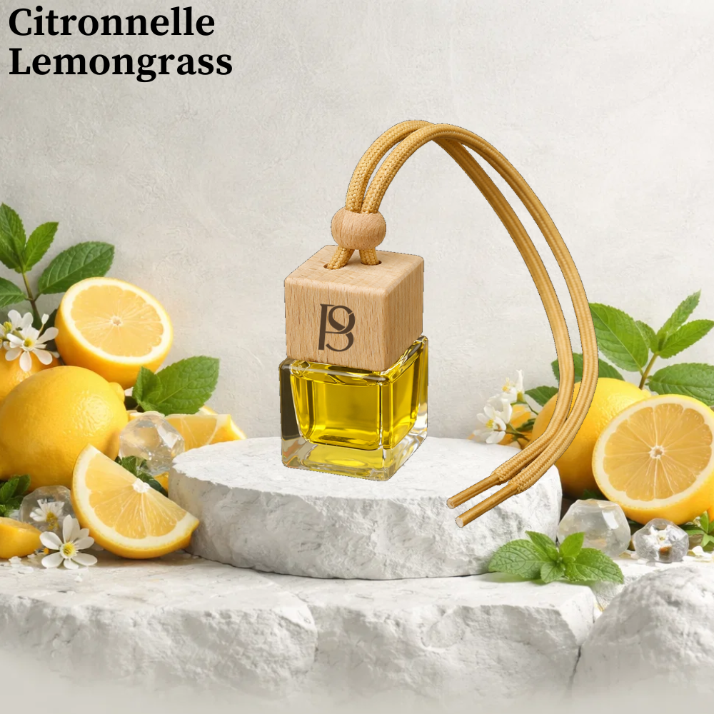 Citronnelle - Diffuseur parfumé premium pour voiture