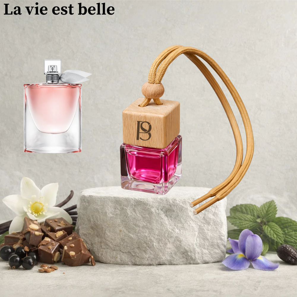 La vie est belle - Diffuseur parfumé premium pour voiture