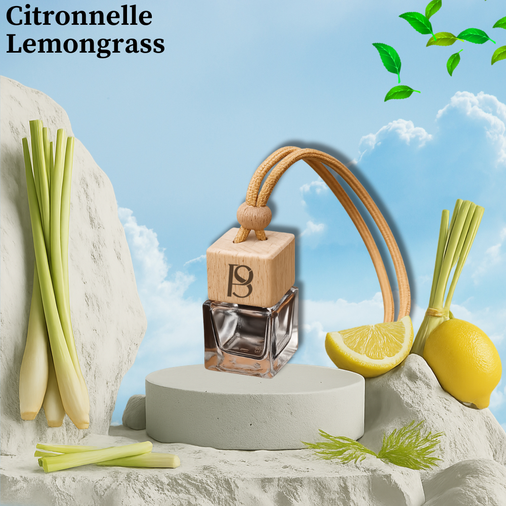 Citronnelle - Diffuseur parfumé premium pour voiture