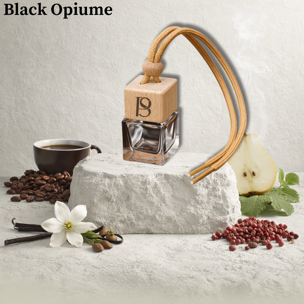 Black Opiume - Diffuseur parfumé premium pour voiture